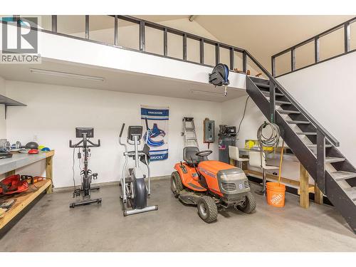 5575 Highway 6 Highway, Coldstream, BC - Indoor Photo Showing Gym Room
