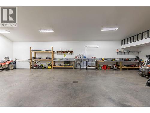 5575 Highway 6 Highway, Coldstream, BC - Indoor Photo Showing Garage