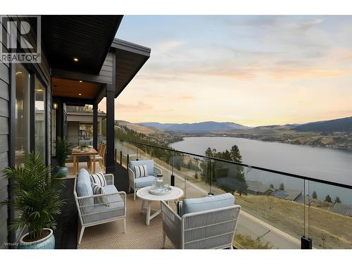 8920 Tavistock Road, Vernon, BC - Outdoor With Body Of Water With Balcony With View With Exterior