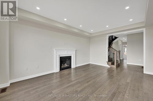 12 Mundell Road, Erin, ON - Indoor Photo Showing Living Room With Fireplace