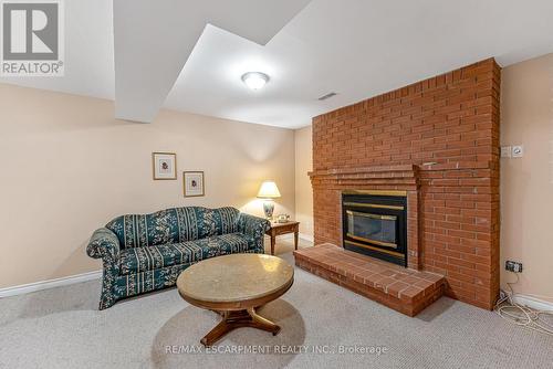 17 - 25 Kitty Murray Lane, Hamilton, ON - Indoor Photo Showing Living Room With Fireplace