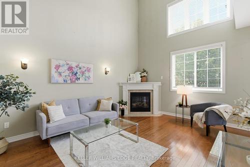 62 Browview Drive, Hamilton, ON - Indoor Photo Showing Living Room With Fireplace