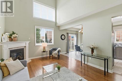 62 Browview Drive, Hamilton, ON - Indoor Photo Showing Living Room With Fireplace