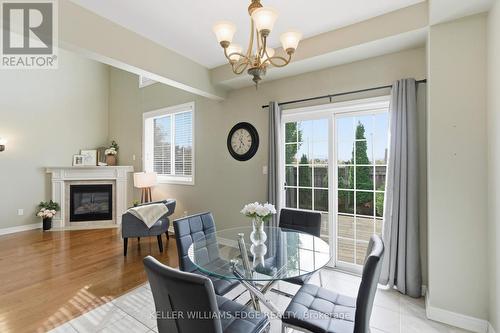 62 Browview Drive, Hamilton, ON - Indoor Photo Showing Dining Room With Fireplace