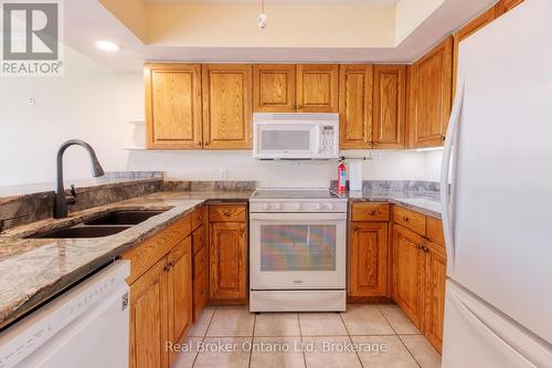 506 - 1455 2Nd Avenue W, Owen Sound, ON - Indoor Photo Showing Kitchen With Double Sink