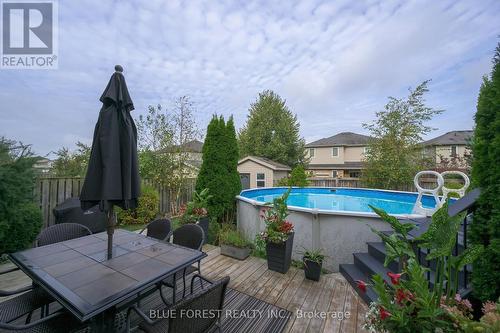 2641 Tucker Court, London North (North I), ON - Outdoor With Above Ground Pool With Deck Patio Veranda