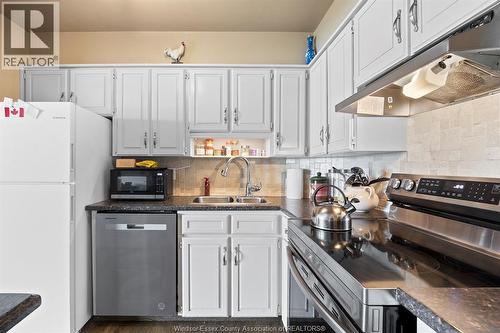8591 Riverside Dr. E. Unit# 802, Windsor, ON - Indoor Photo Showing Kitchen