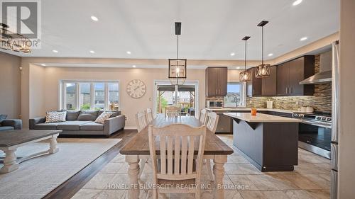 93 Lorne Card Drive, Brant, ON - Indoor Photo Showing Kitchen With Stainless Steel Kitchen With Upgraded Kitchen