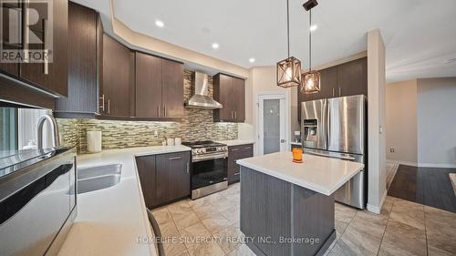 93 Lorne Card Drive, Brant, ON - Indoor Photo Showing Kitchen With Stainless Steel Kitchen With Upgraded Kitchen