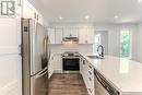 21 Autumn Lane, Barrie, ON  - Indoor Photo Showing Kitchen With Stainless Steel Kitchen With Double Sink With Upgraded Kitchen 