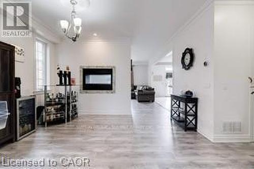 12 Mitten Court, Hamilton, ON - Indoor With Fireplace