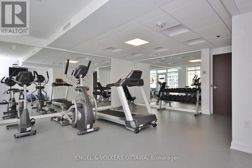 2203 - 199 Slater Street, Ottawa, ON - Indoor Photo Showing Gym Room