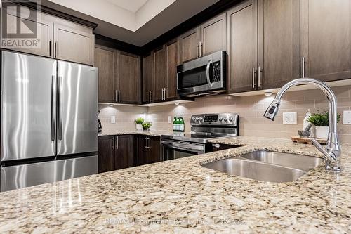 4148 Galileo Common, Burlington (Shoreacres), ON - Indoor Photo Showing Kitchen With Double Sink With Upgraded Kitchen