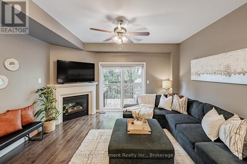 4148 Galileo Common, Burlington (Shoreacres), ON - Indoor Photo Showing Living Room With Fireplace