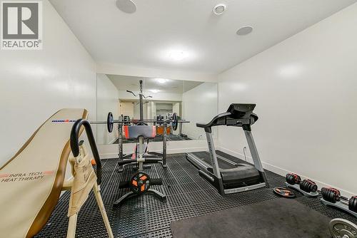 Basement - Gym - 425 Audubon Court, Kelowna, BC - Indoor Photo Showing Gym Room