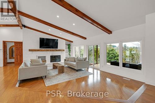 17397 Humber Station Road, Caledon, ON - Indoor With Fireplace