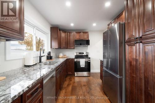 Kitchen - 1651 Ramara Road 51, Ramara (Brechin), ON - Indoor Photo Showing Kitchen With Stainless Steel Kitchen With Double Sink With Upgraded Kitchen