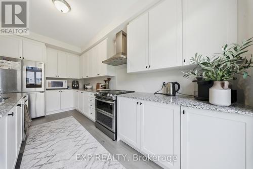 617 Etheridge Avenue, Milton, ON - Indoor Photo Showing Kitchen With Upgraded Kitchen