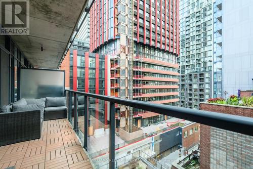 614 - 138 Princess Street, Toronto, ON - Outdoor With Balcony