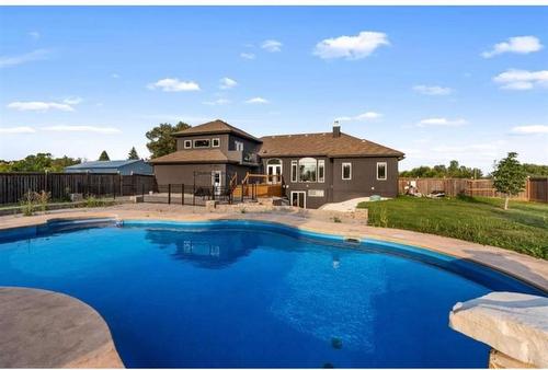 1892 Mccreary Road, Winnipeg, MB - Outdoor With In Ground Pool With Backyard