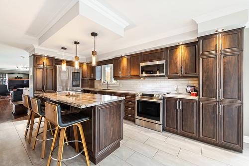 Kitchen - 2951 Rue Principale, Dunham, QC - Indoor Photo Showing Kitchen With Upgraded Kitchen