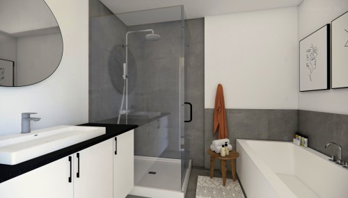 Salle de bains - 11-80 Rue Alexandre, Lachute, QC - Indoor Photo Showing Bathroom