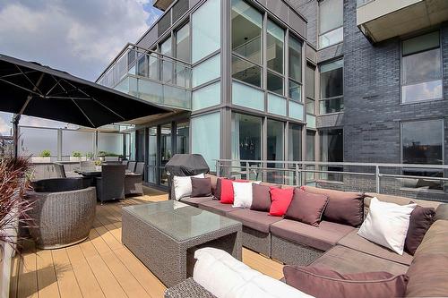 Patio - 501-370 Rue St-André, Montréal (Ville-Marie), QC - Outdoor With Exterior