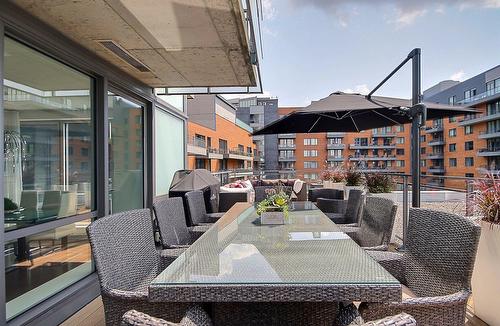 Patio - 501-370 Rue St-André, Montréal (Ville-Marie), QC - Outdoor With Exterior