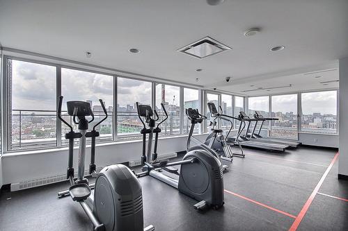 Exercise room - 501-370 Rue St-André, Montréal (Ville-Marie), QC - Indoor Photo Showing Gym Room