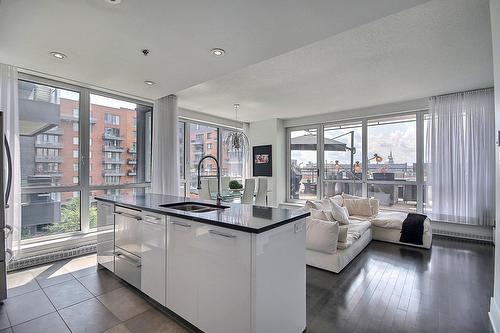 Kitchen - 501-370 Rue St-André, Montréal (Ville-Marie), QC - Indoor