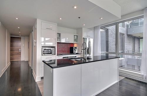 Kitchen - 501-370 Rue St-André, Montréal (Ville-Marie), QC - Indoor Photo Showing Kitchen With Upgraded Kitchen