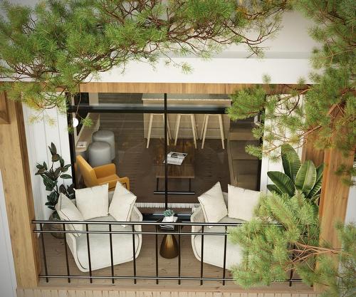 Balcony - 402-82 Allée Marthe-Rivard, Mont-Tremblant, QC - 