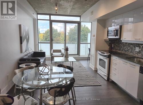 407 - 630 Queen Street East Street, Toronto, ON - Indoor Photo Showing Kitchen With Double Sink