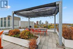 Roof top patio. - 