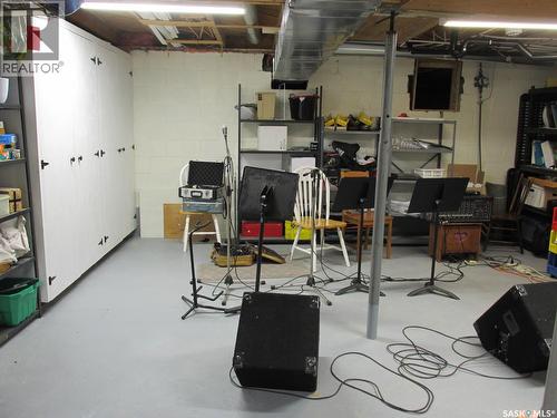 302 Rustad Avenue, White Fox, SK - Indoor Photo Showing Basement