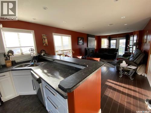 454 Darlington Street E, Yorkton, SK - Indoor Photo Showing Kitchen With Double Sink