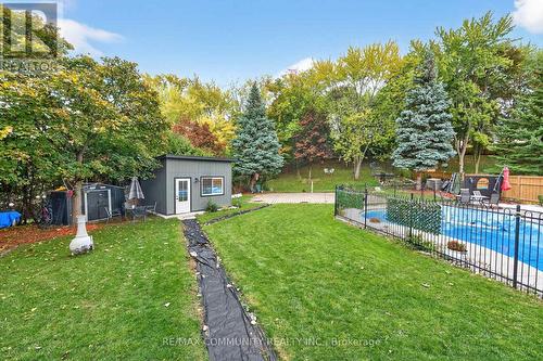 31 Withay Drive, Ajax, ON - Outdoor With In Ground Pool