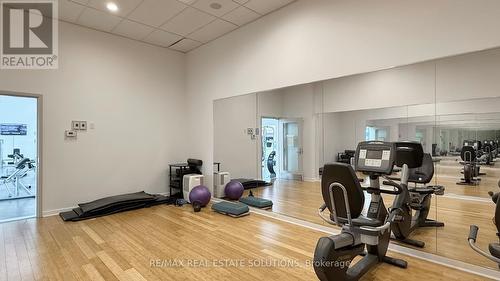 3102 - 33 Singer Court, Toronto, ON - Indoor Photo Showing Gym Room