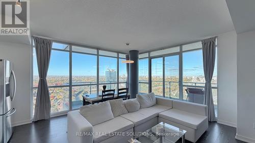 3102 - 33 Singer Court, Toronto, ON - Indoor Photo Showing Living Room