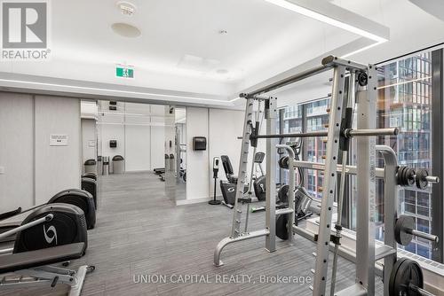 4209 - 115 Blue Jays Way, Toronto, ON - Indoor Photo Showing Gym Room