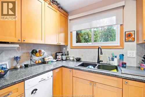 6344 Thornberry, Windsor, ON - Indoor Photo Showing Kitchen With Double Sink