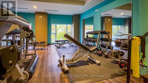 801 - 150 Main Street W, Hamilton, ON - Indoor Photo Showing Gym Room