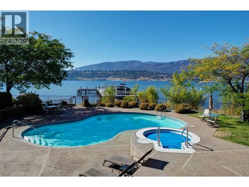 2368 Abbott Street Unit# 9, Kelowna, BC - Outdoor With Body Of Water With In Ground Pool With View