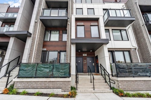 4-1467 O'Connor Drive, Toronto, ON - Outdoor With Balcony With Facade