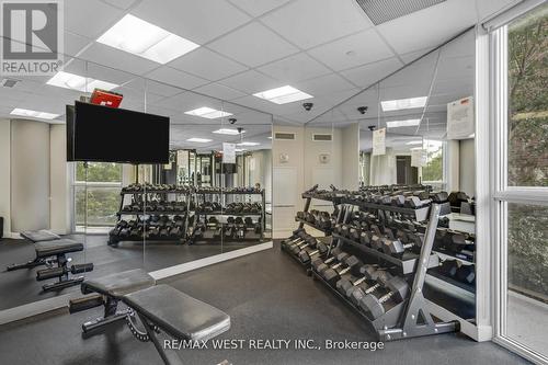 310 - 5101 Dundas Street W, Toronto, ON - Indoor Photo Showing Gym Room