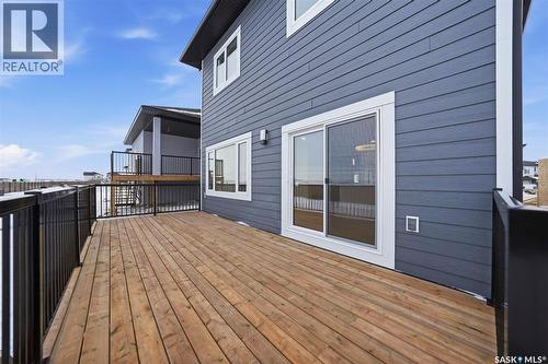 335 Sharma Crescent, Saskatoon, SK - Outdoor With Deck Patio Veranda With Exterior