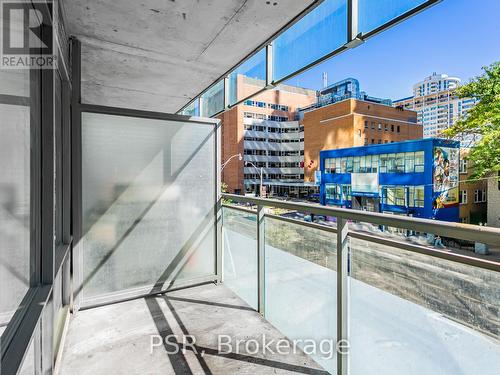 202 - 22 Wellesley Street E, Toronto, ON - Outdoor With Balcony With Exterior