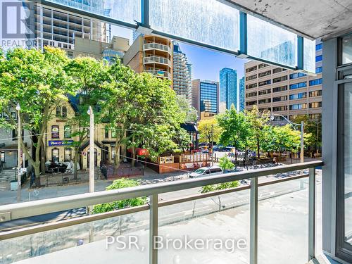 202 - 22 Wellesley Street E, Toronto, ON - Outdoor With Balcony