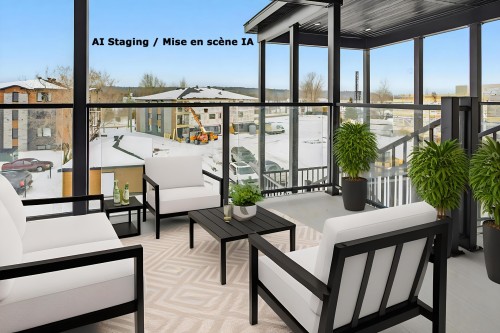 Balcon - 12-121 Rue Principale, Lachute, QC - Outdoor With Exterior