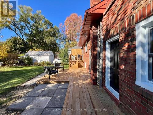 178 Burnham Street, Belleville (Belleville Ward), ON - Outdoor With Deck Patio Veranda